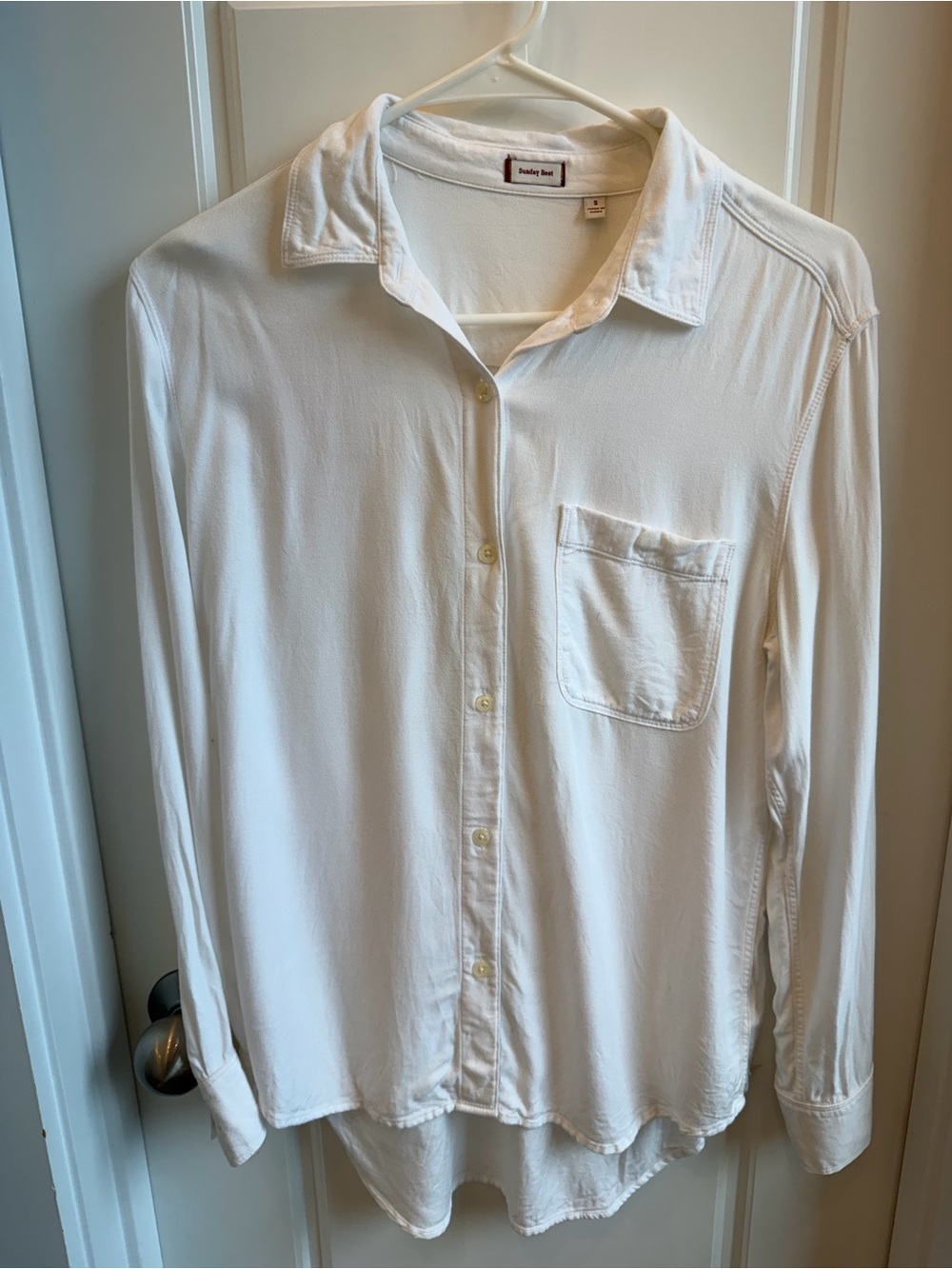 Aritzia Sunday Best Jinx White blouse size S